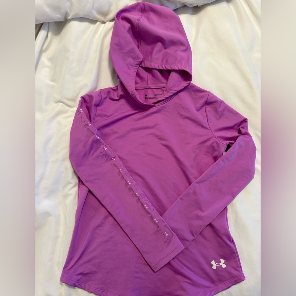 Youth Large Under Armour Pullover 💜